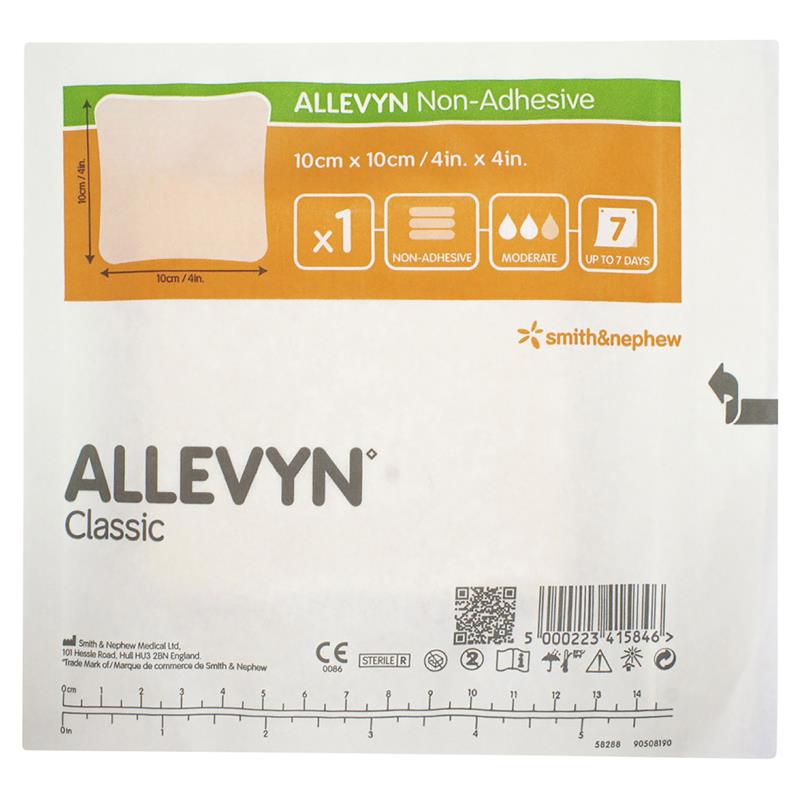 Load image into Gallery viewer, Allevyn Non-Adhesive 10cm x 10cm Single Dressing
