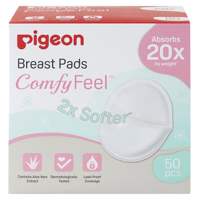 Load image into Gallery viewer, Pigeon Comfy Feel Breast Pads 50 Pieces
