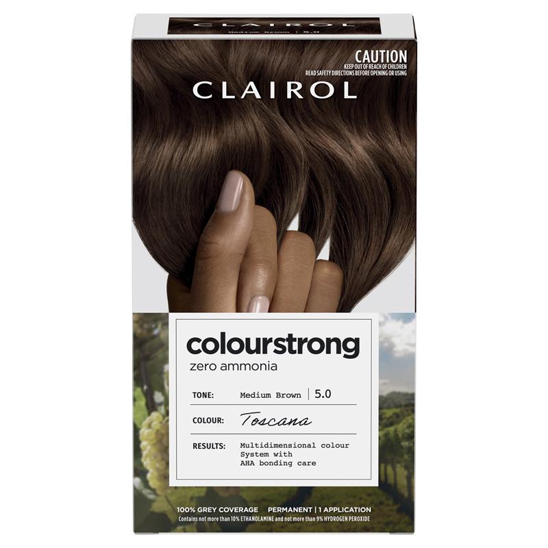 Load image into Gallery viewer, Clairol Colour Strong Kit 5.0 Medium Brown
