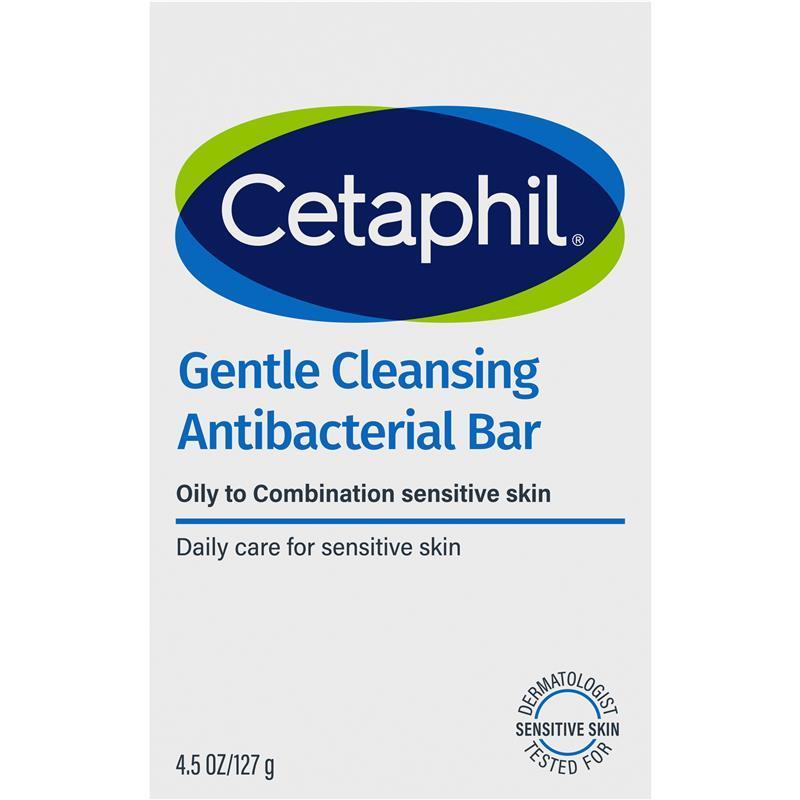 Load image into Gallery viewer, Cetaphil Gentle Cleansing Antibacterial Bar 127g
