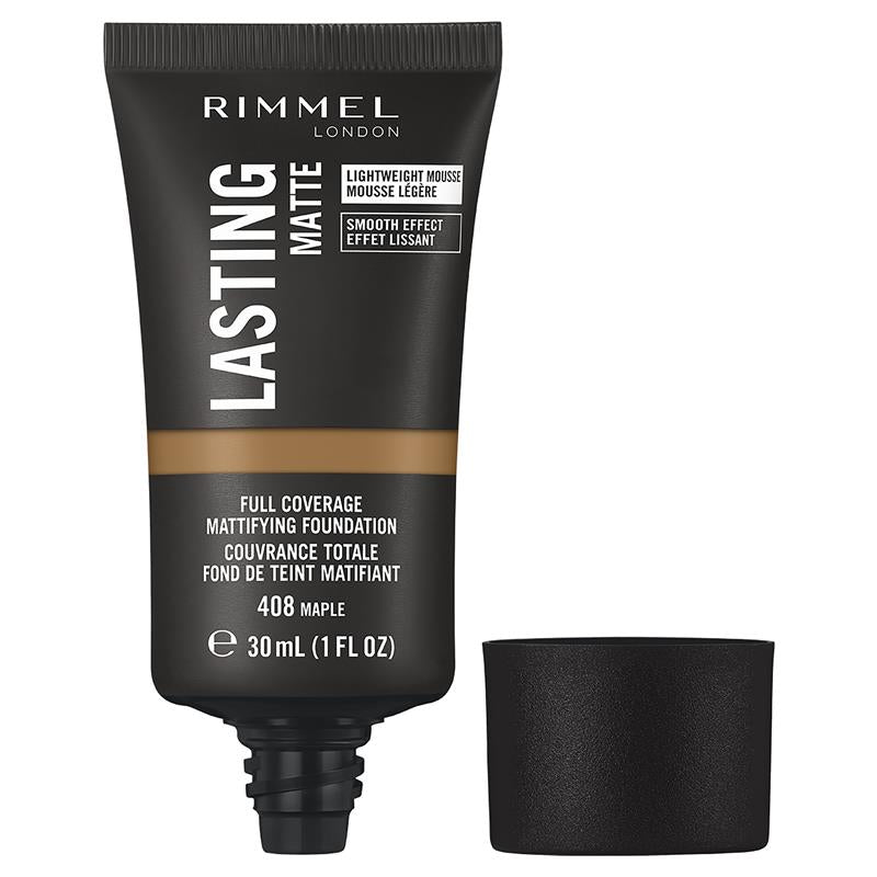 Load image into Gallery viewer, Rimmel Lasting Matte Foundation 408 Maple
