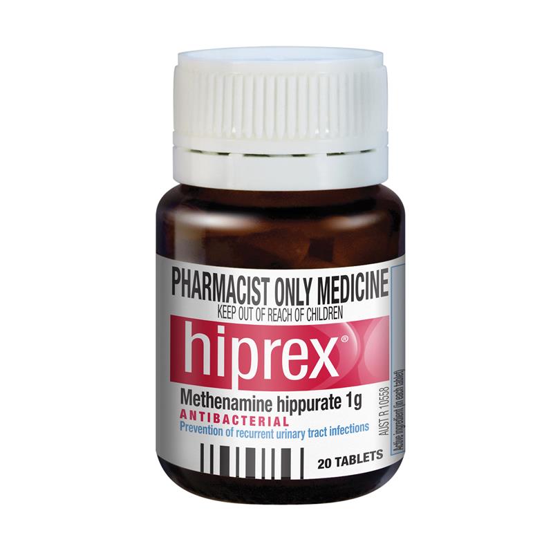 Load image into Gallery viewer, Hiprex Urinary Tract Antibacterial Tablets 20 (S3)
