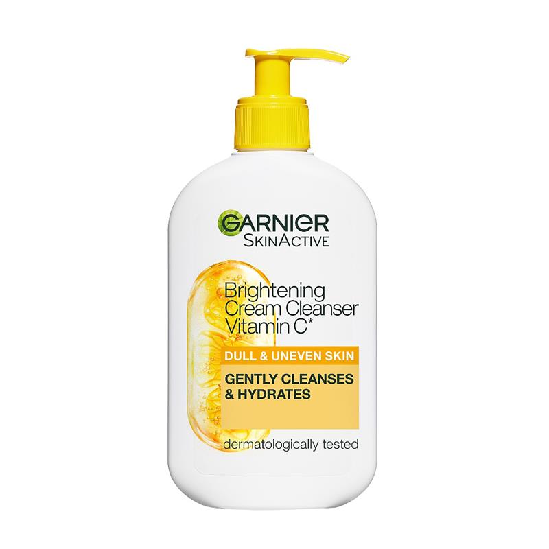 Load image into Gallery viewer, Garnier Vitamin C Cream Cleanser 250ml

