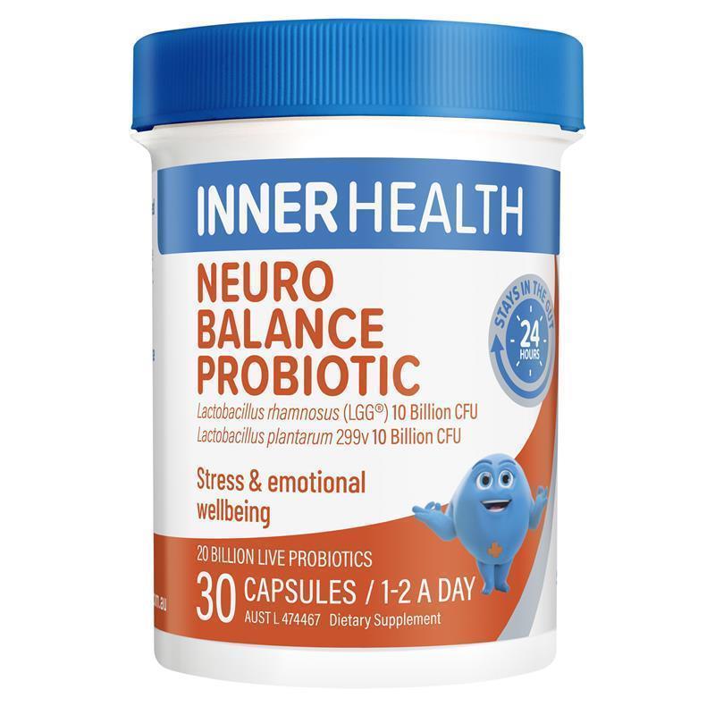 Load image into Gallery viewer, Inner Health Neuro Balance Probiotic 30 Capsules
