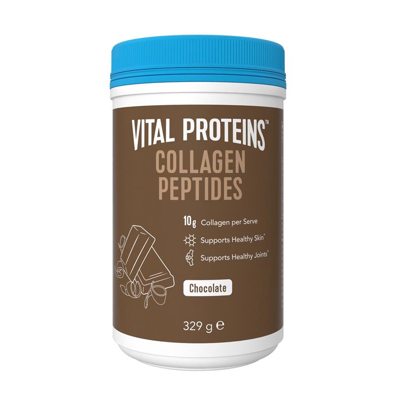 Load image into Gallery viewer, Vital Proteins Collagen Peptides Powder Chocolate 329g

