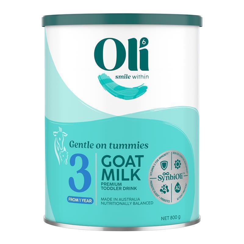 Load image into Gallery viewer, Oli6 - Stage 3 Goat A2 Milk Toddler Formula 800g

