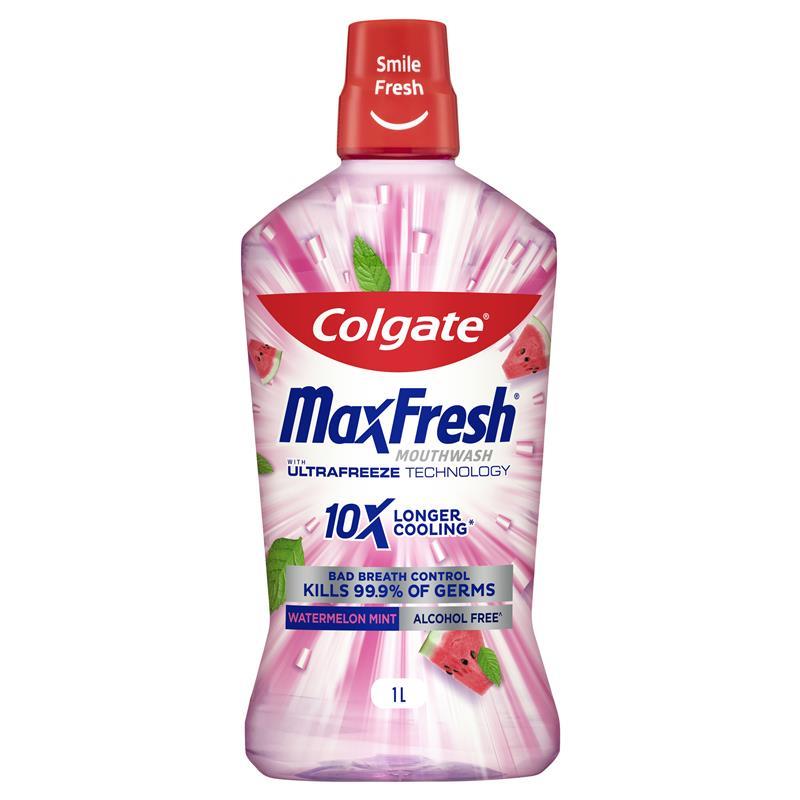 Load image into Gallery viewer, Colgate Mouthwash Max Fresh Watermelon Mint 1L
