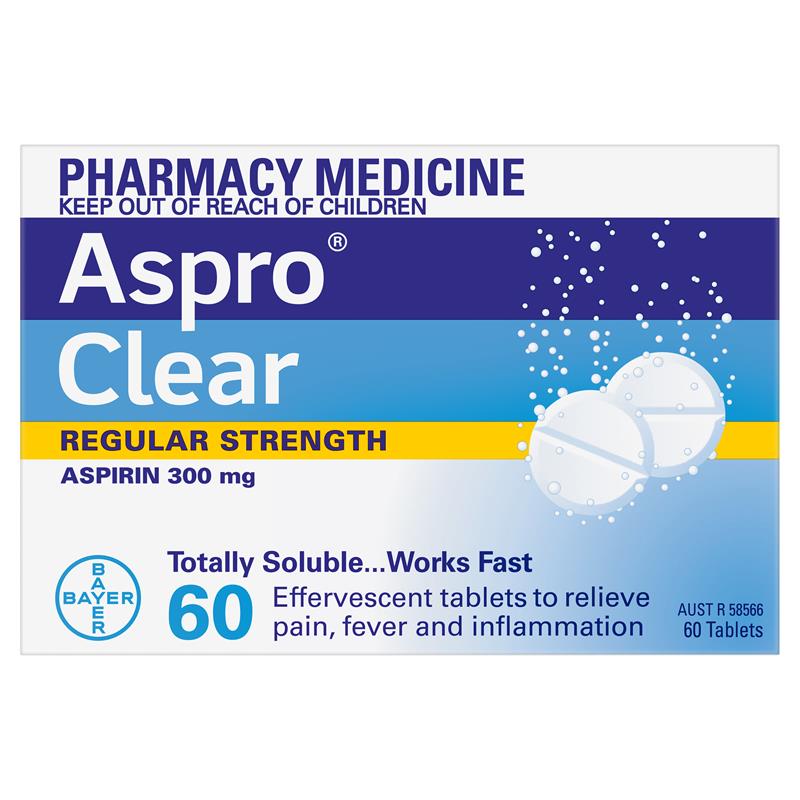 Load image into Gallery viewer, Aspro Clear Pain Relief 60 Soluble Tablets
