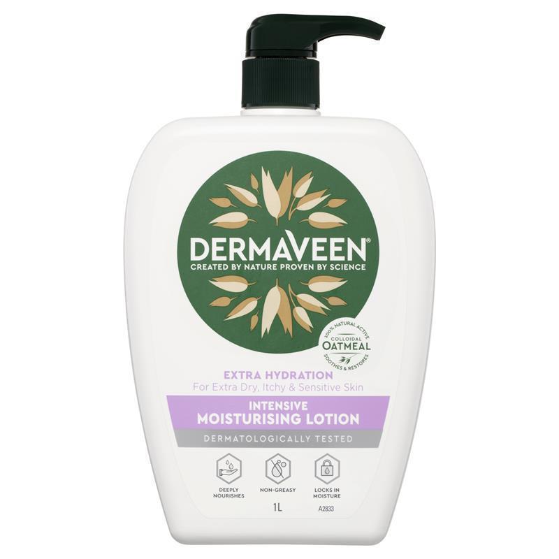 Load image into Gallery viewer, DermaVeen Extra Hydration Intensive Moisturising Lotion 1L
