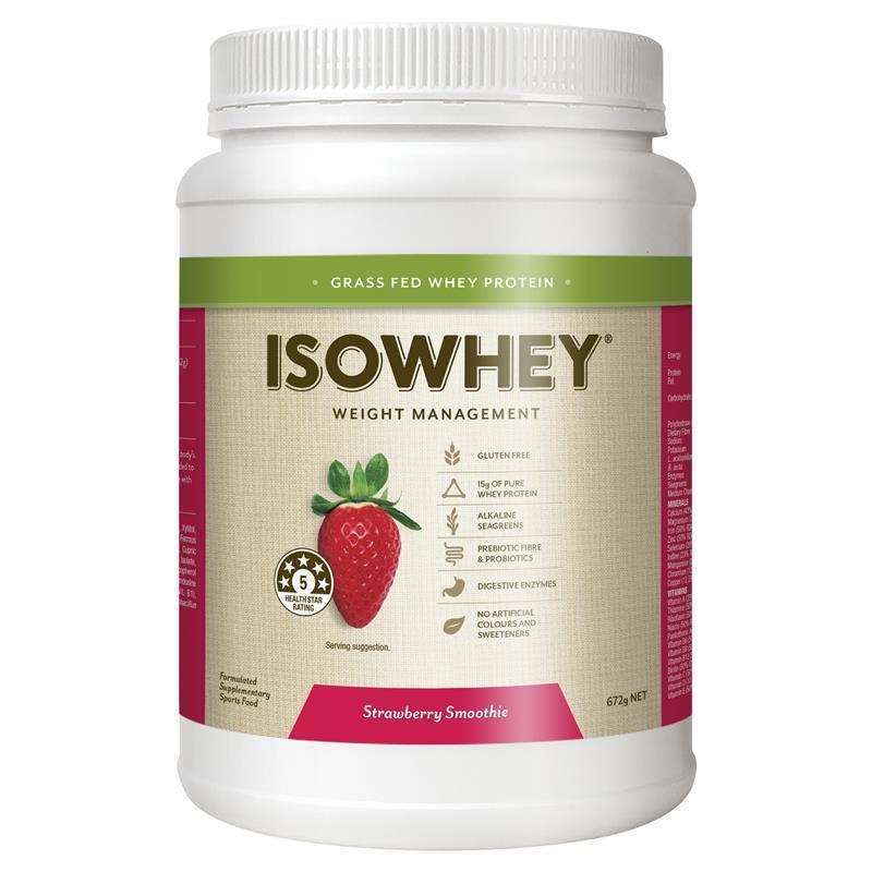 Load image into Gallery viewer, IsoWhey Complete Strawberry Smoothie 672g
