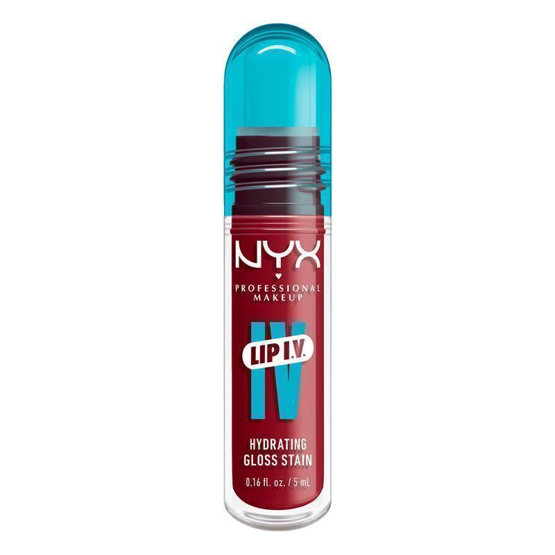 Load image into Gallery viewer, NYX Lip IV Hydrating Gloss Stain Berry Thirsty
