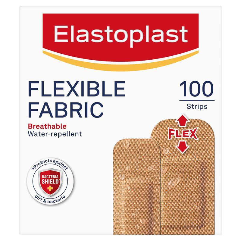 Load image into Gallery viewer, Elastoplast Flexible Fabric Strips 100 Pack
