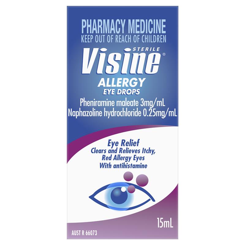 Load image into Gallery viewer, Visine Allergy Eye Drops 15mL
