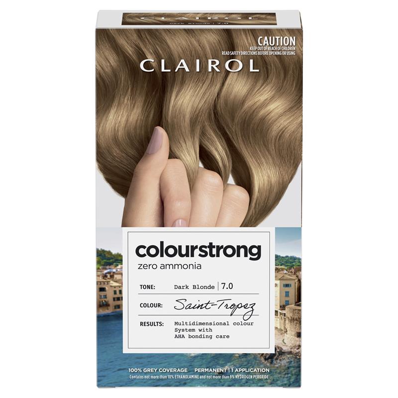 Load image into Gallery viewer, Clairol Colour Strong Kit 7.0 Dark Blonde
