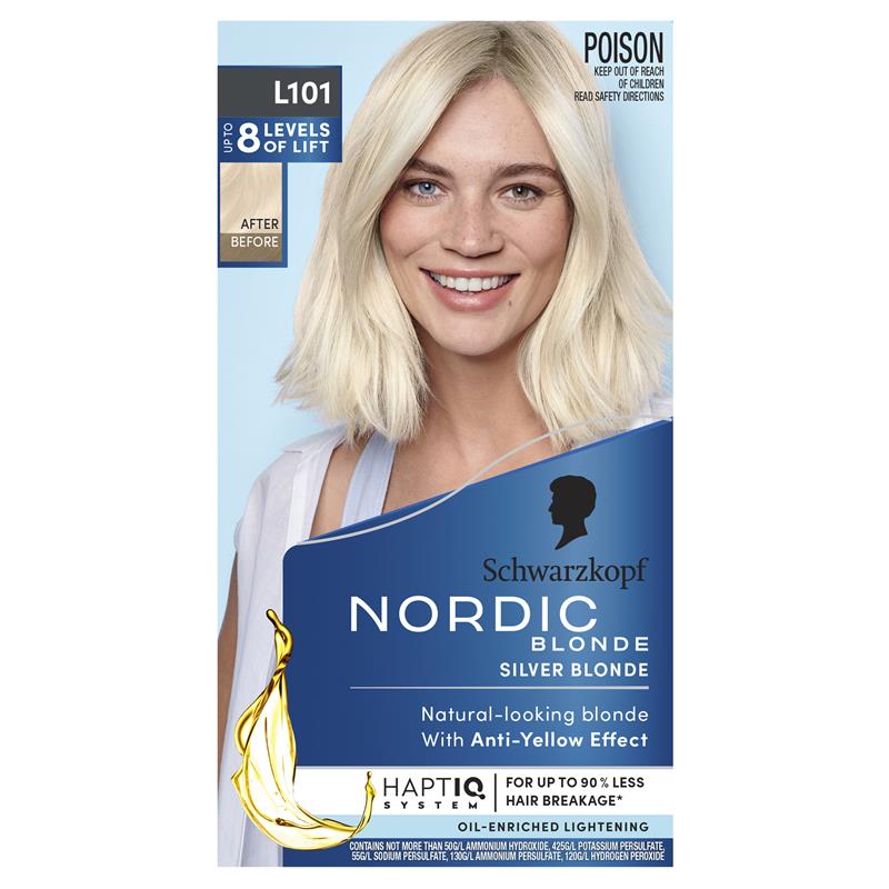 Load image into Gallery viewer, Schwarzkopf Nordic Blonde L101 Silver Blonde
