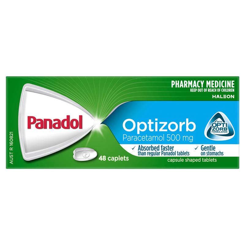 Load image into Gallery viewer, Panadol Optizorb Paracetamol Pain Relief 48 Caplets
