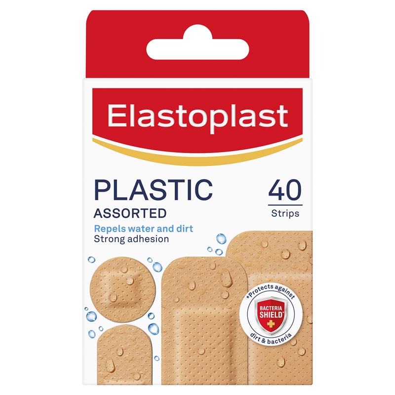 Load image into Gallery viewer, Elastoplast Plastic Assorted 40 Pack
