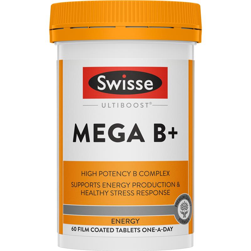 Load image into Gallery viewer, Swisse Ultiboost Mega B + 60 Tablets
