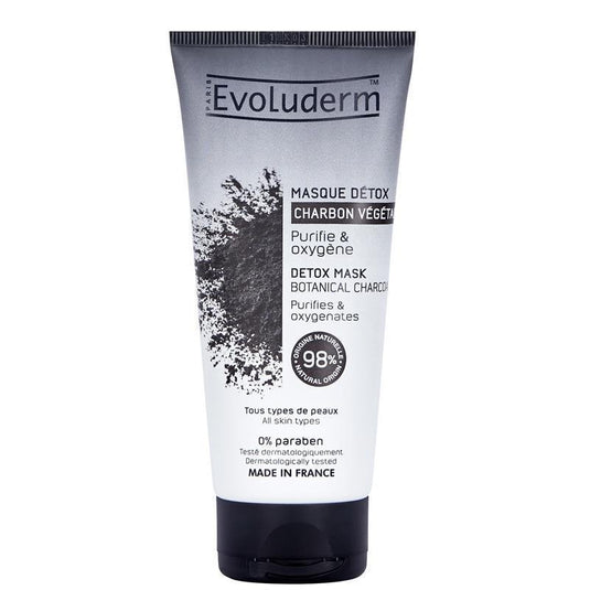 Evoluderm Detox Mask Botanical Charcoal 100ml