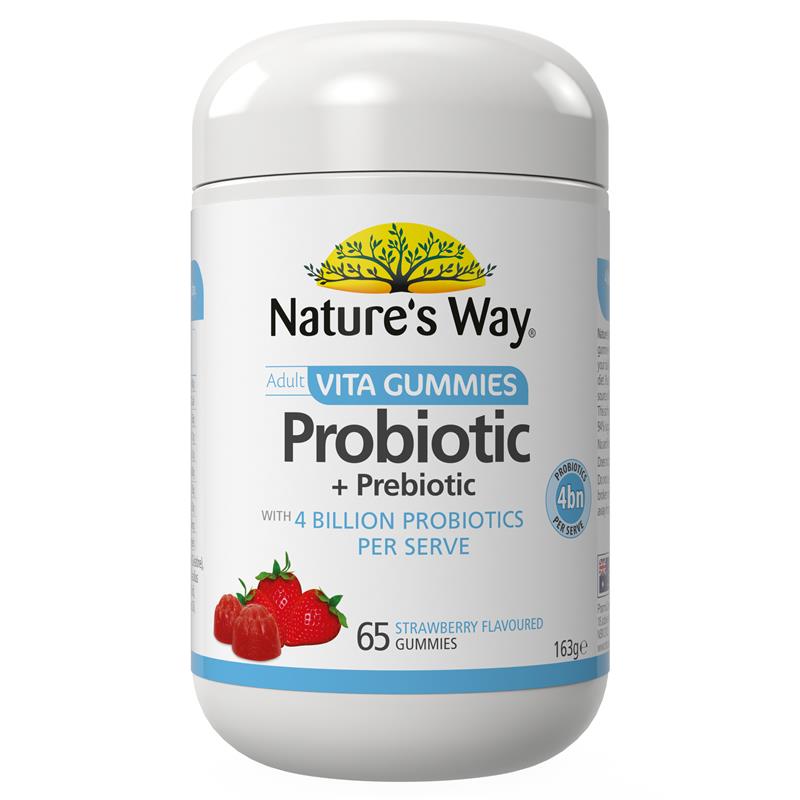 Load image into Gallery viewer, Nature's Way Adult Vita Gummies Probiotic Sugar Free 65 Gummies
