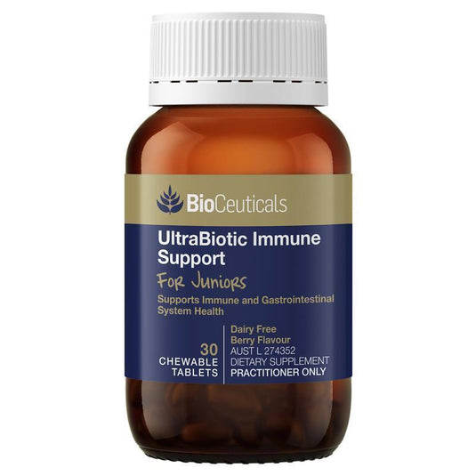 BioCeuticals UltraBiotic Immune Support For Juniors 30 Chewable Tablets