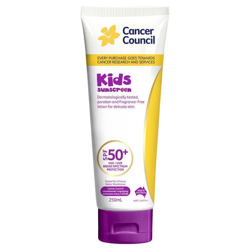 Load image into Gallery viewer, Cancer Council SPF 50+ Kids 250ml Tube
