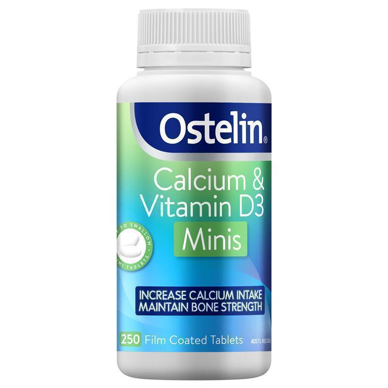Load image into Gallery viewer, Ostelin Calcium &amp; Vit D 250 Mini Tablets
