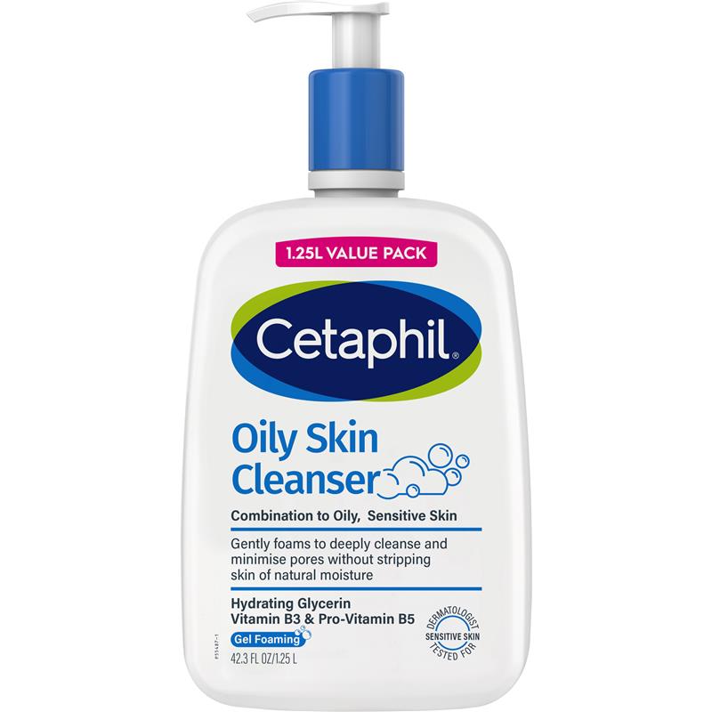 Load image into Gallery viewer, Cetaphil Oily Skin Cleanser 1.25L Exclusive Size
