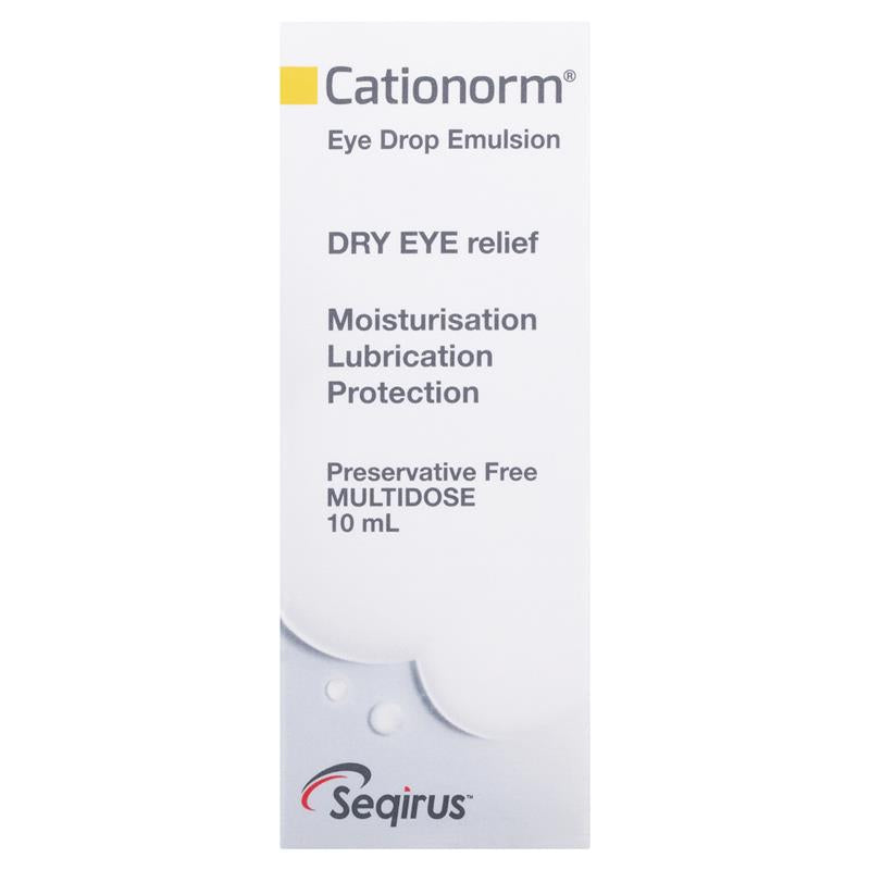 Load image into Gallery viewer, Cationorm Preservative Free Eye Drops 10ml
