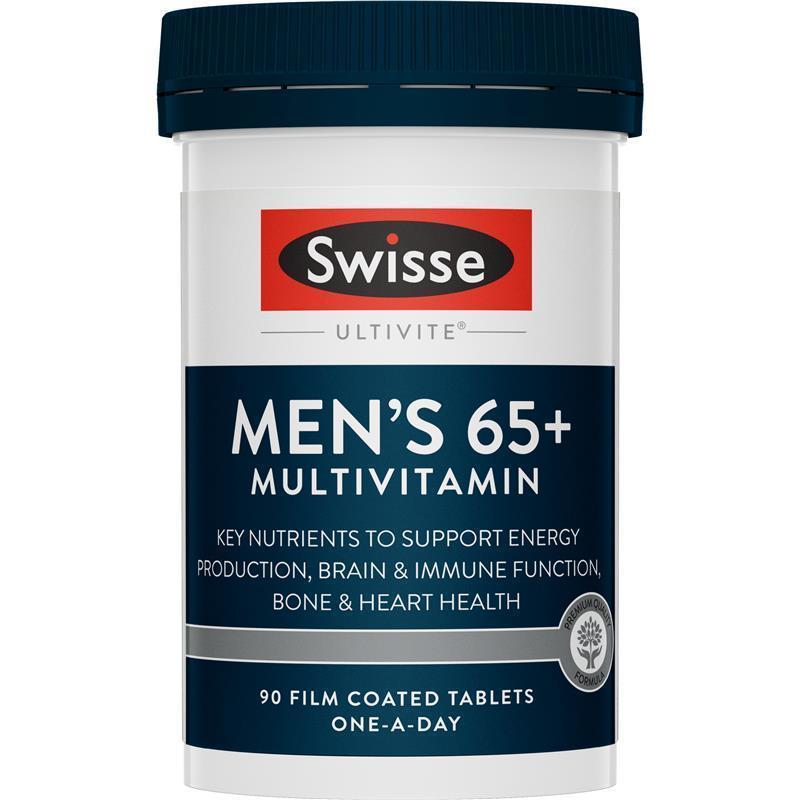 Load image into Gallery viewer, Swisse Ultivite Multivitamins 65+ Mens 90 Pack
