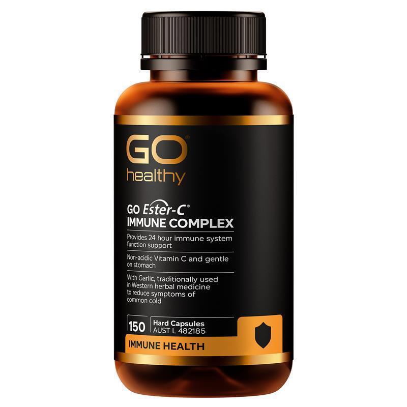 Load image into Gallery viewer, GO Healthy Ester-C Immune Complex 150 Hard Capsules

