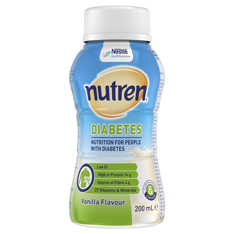 Load image into Gallery viewer, Nutren Diabetes Ready to Drink Vanilla Flavour 200ml
