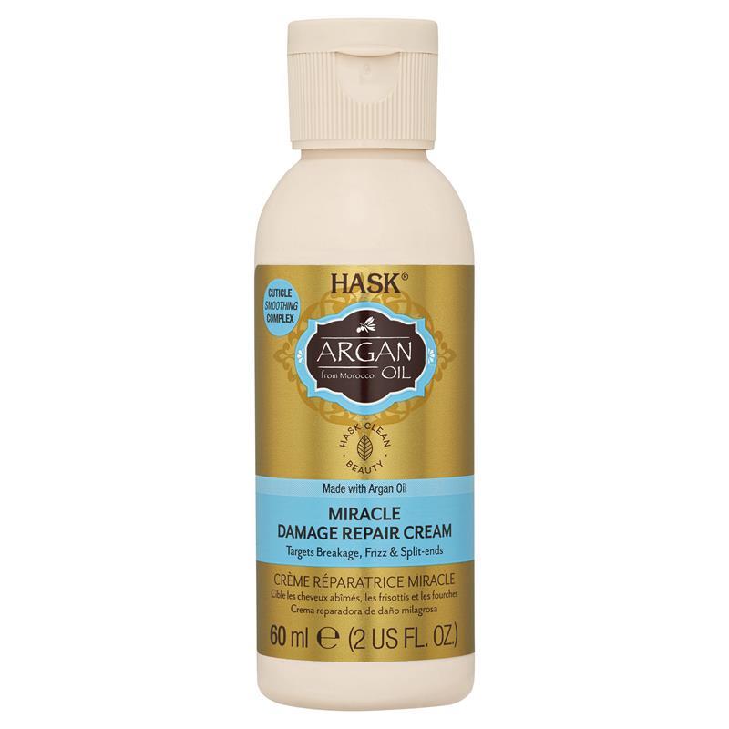 Load image into Gallery viewer, Hask Argan Oil Miracle Split Ends Damage Repair Cream 60ml
