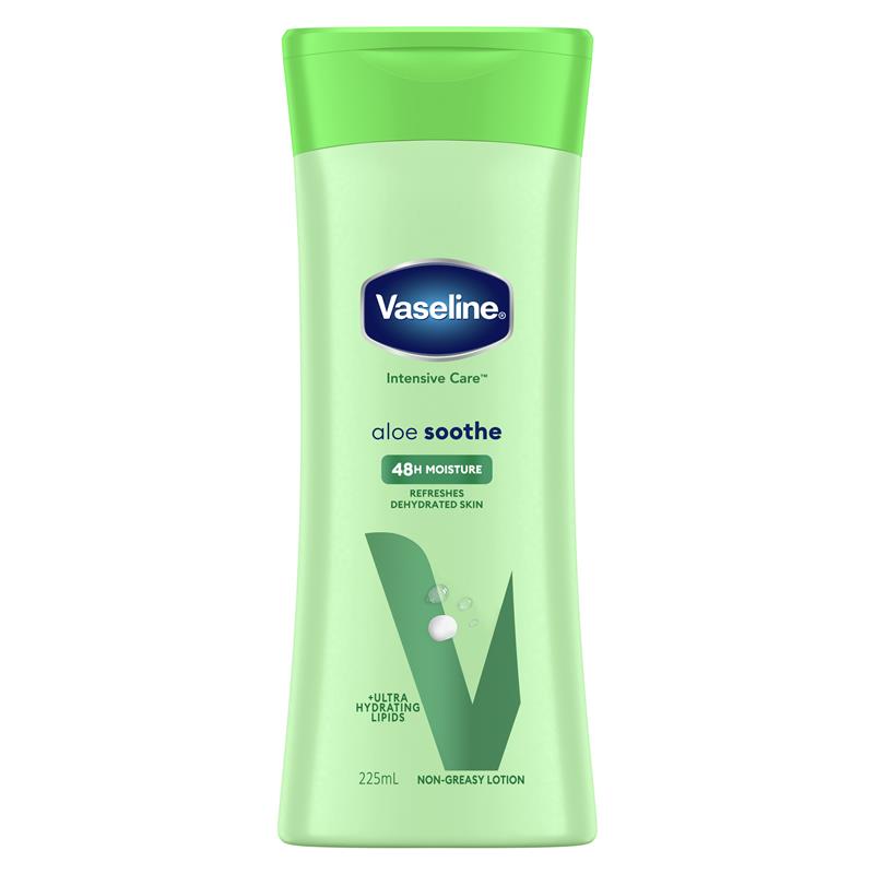 Load image into Gallery viewer, Vaseline Intensive Care Body Lotion Aloe Soothe 225ml
