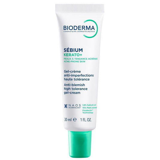 Bioderma Sebium Kerato Nonirritating Acne Cream Moisturiser suitable For Acne Prone Skin 30ml