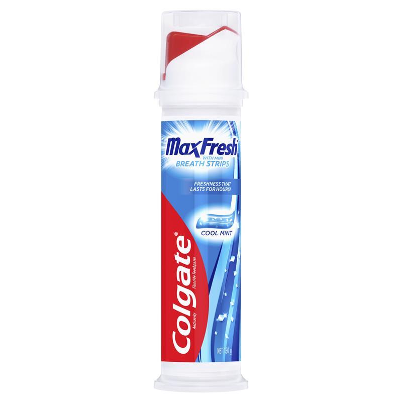 Load image into Gallery viewer, Colgate Toothpaste Max Fresh Coolmint Pump 130g
