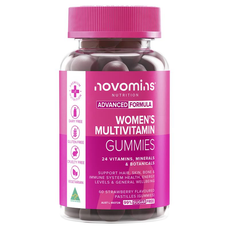 Load image into Gallery viewer, Novomins Women's Multivitamin 60 Gummies
