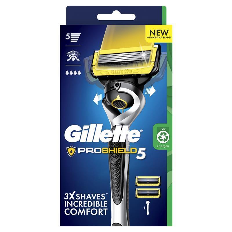 Load image into Gallery viewer, Gillette Fusion ProShield Razor + 1 Blade Refills
