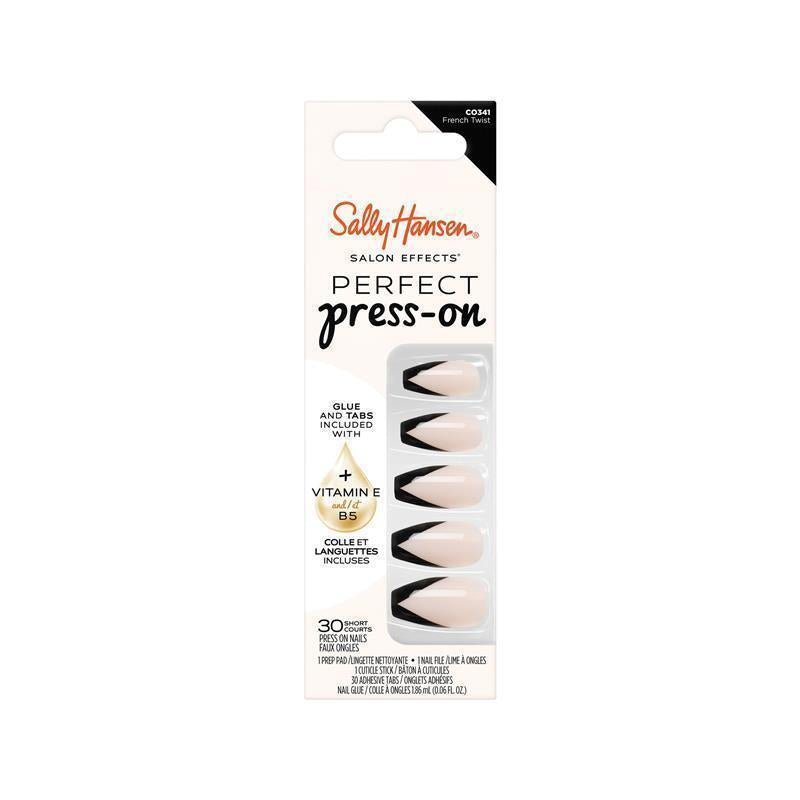 Load image into Gallery viewer, Sally Hansen Salon Effects Perfect Press-On French Twist 30 Pieces
