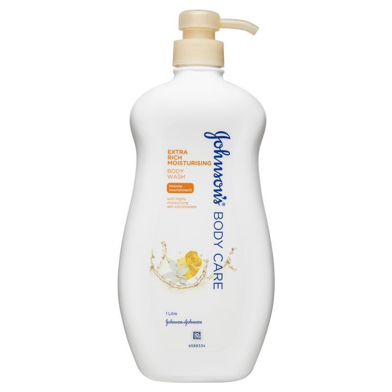 Load image into Gallery viewer, Johnson's Body Care Extra Rich Moisturising Cream Body Wash 1 Litre

