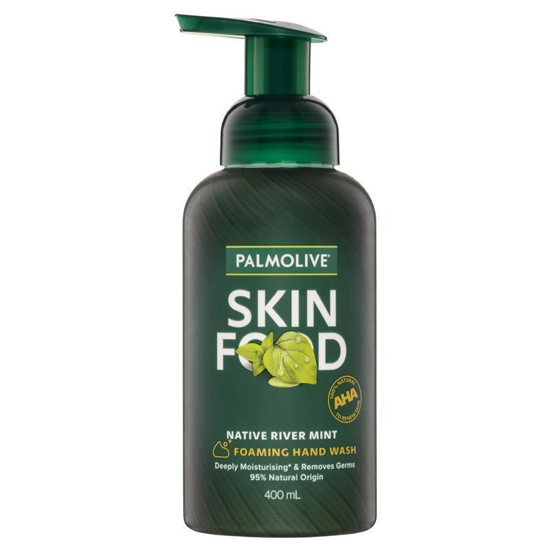 Load image into Gallery viewer, Palmolive Skin Food Foaming Hand Wash Native River Mint 400ml
