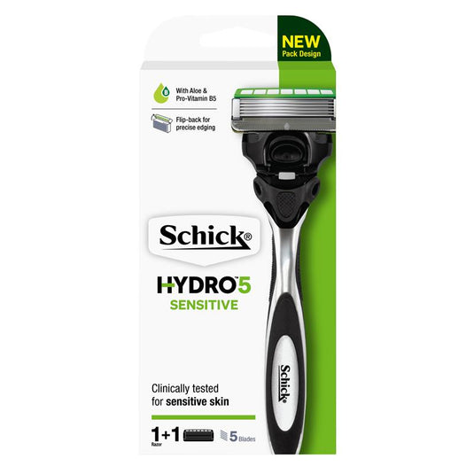 Schick Hydro 5 Sense Sensitive Mens Razor Kit