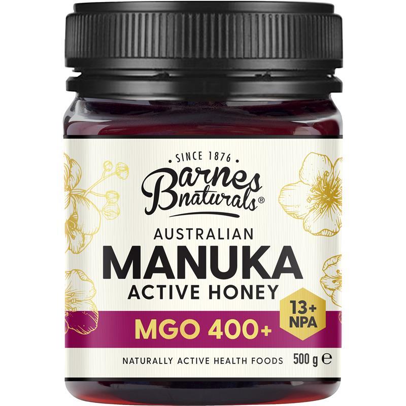 Load image into Gallery viewer, Barnes Naturals Australian Manuka Honey 500g MGO 400+
