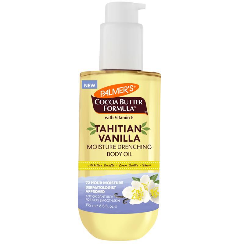 Load image into Gallery viewer, Palmers Tahitian Vanilla Moisture Drench Body Oil 192ml

