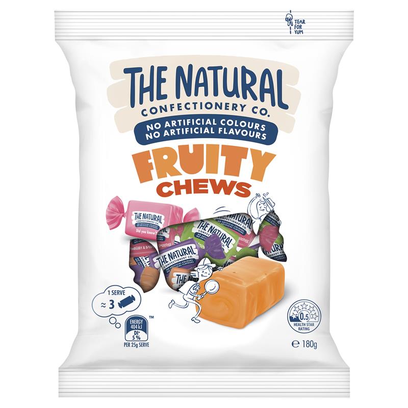 Load image into Gallery viewer, Fruit Chews 180g - Natural Confectionery Co.
