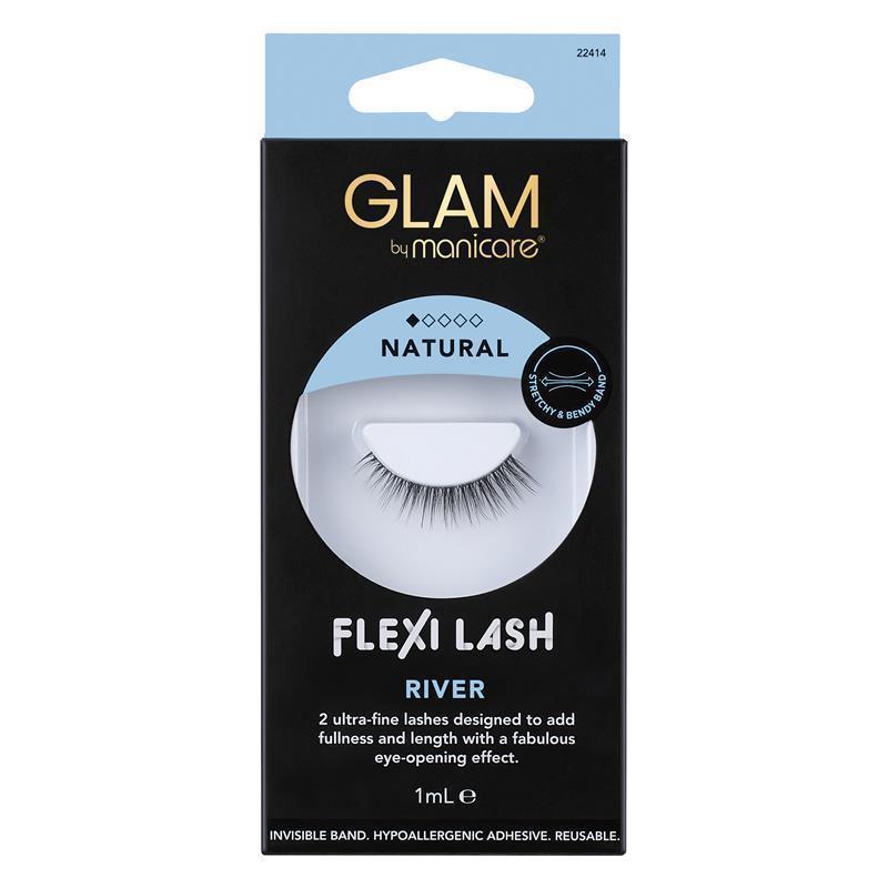 Load image into Gallery viewer, Glam By Manicare River Flexi Lashes Natural
