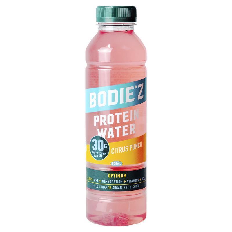 Load image into Gallery viewer, Bodiez Protein Water Citrus Punch 500ml

