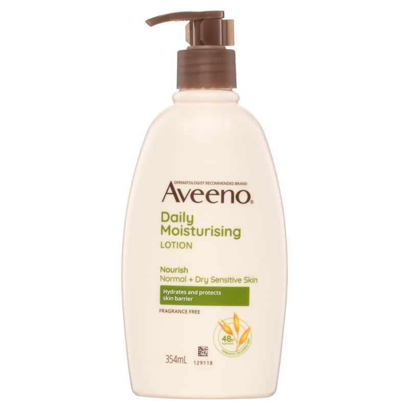 Load image into Gallery viewer, Aveeno Daily Moisturising Fragrance Free Body Lotion 354mL
