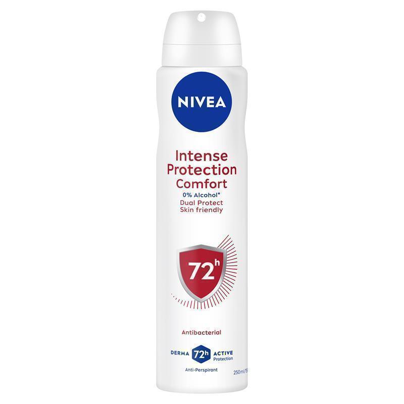 Load image into Gallery viewer, NIVEA Intense Protection Comfort Aerosol Deodorant 72H Protection 250ml

