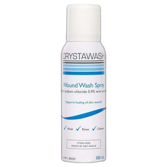 Crystawash Wound Wash Spray 100ml